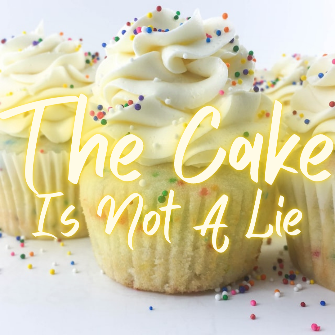 The Cake Is Not A Lie Wax Crumbles